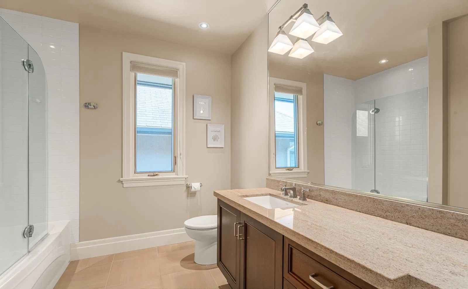 Second floor bathroom