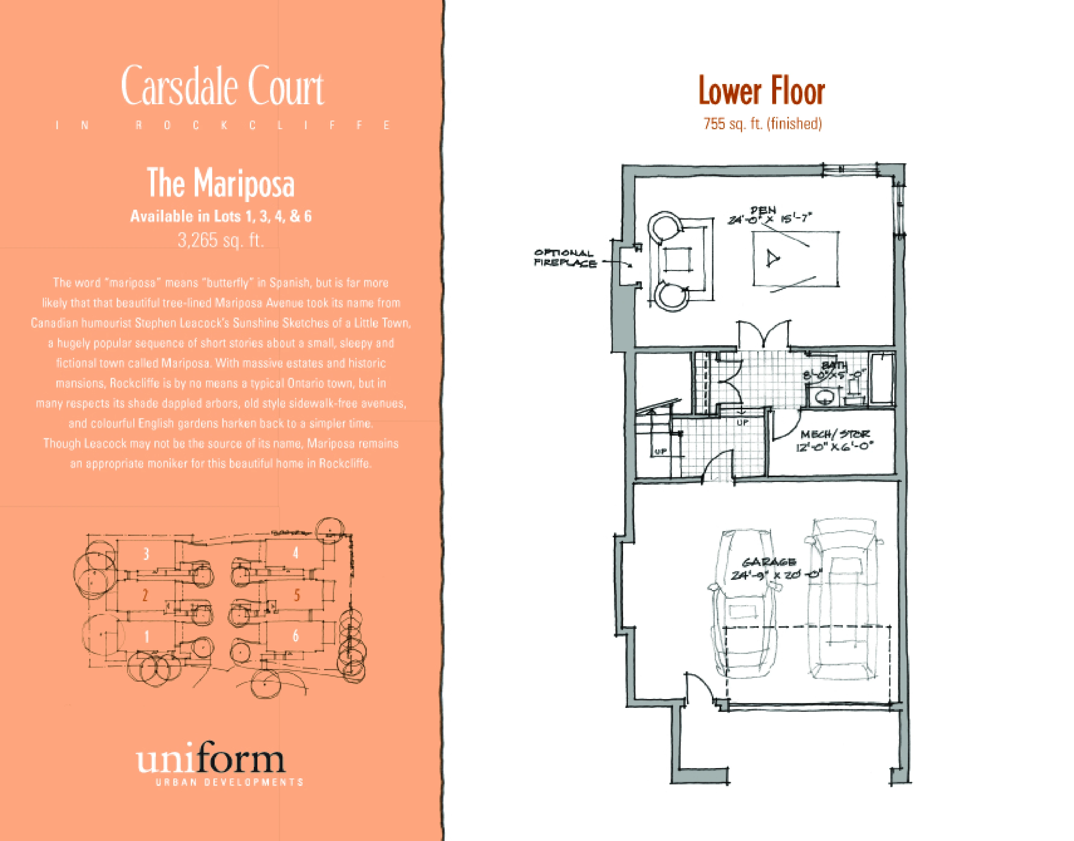 Lower Level Floor Plan
